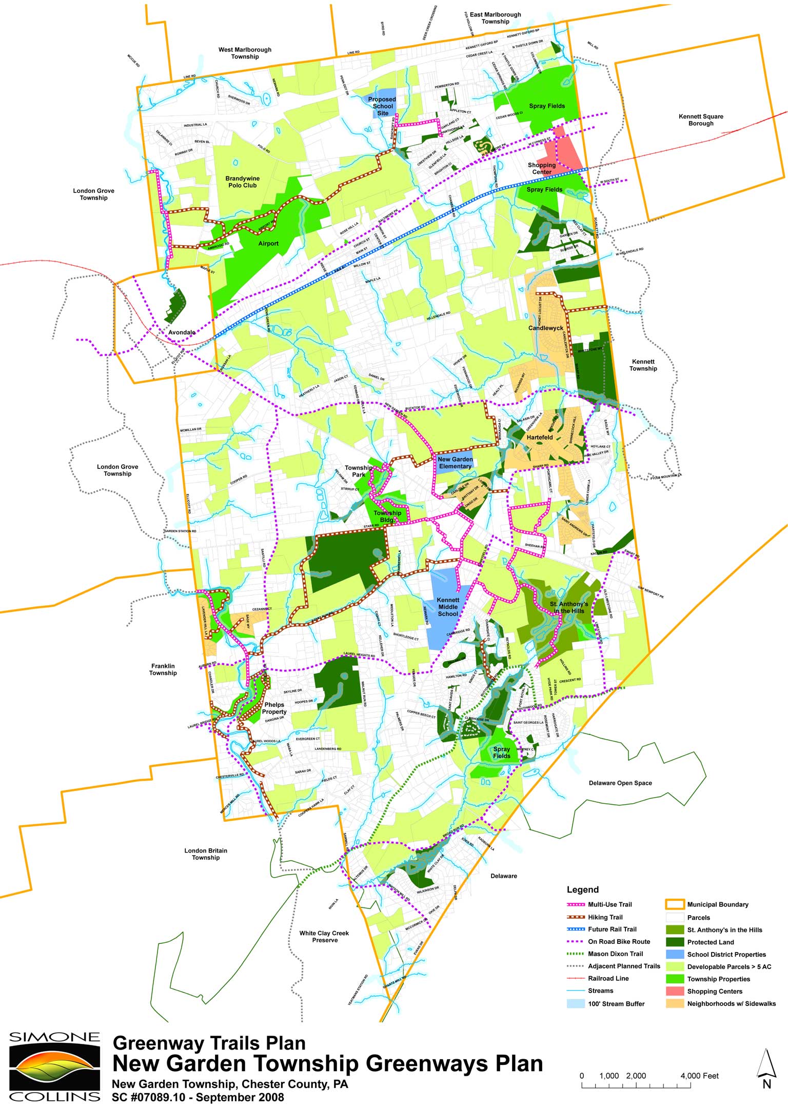 Hiker crossing Stormwater Bridge